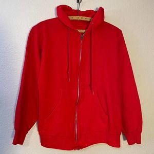 Vintage 80s zip up hoodie